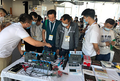 麦科信汽车专用示波器参加第二届中国汽车维修技术技能峰会