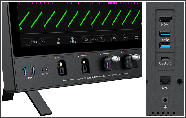 平板示波器MDO5004接口