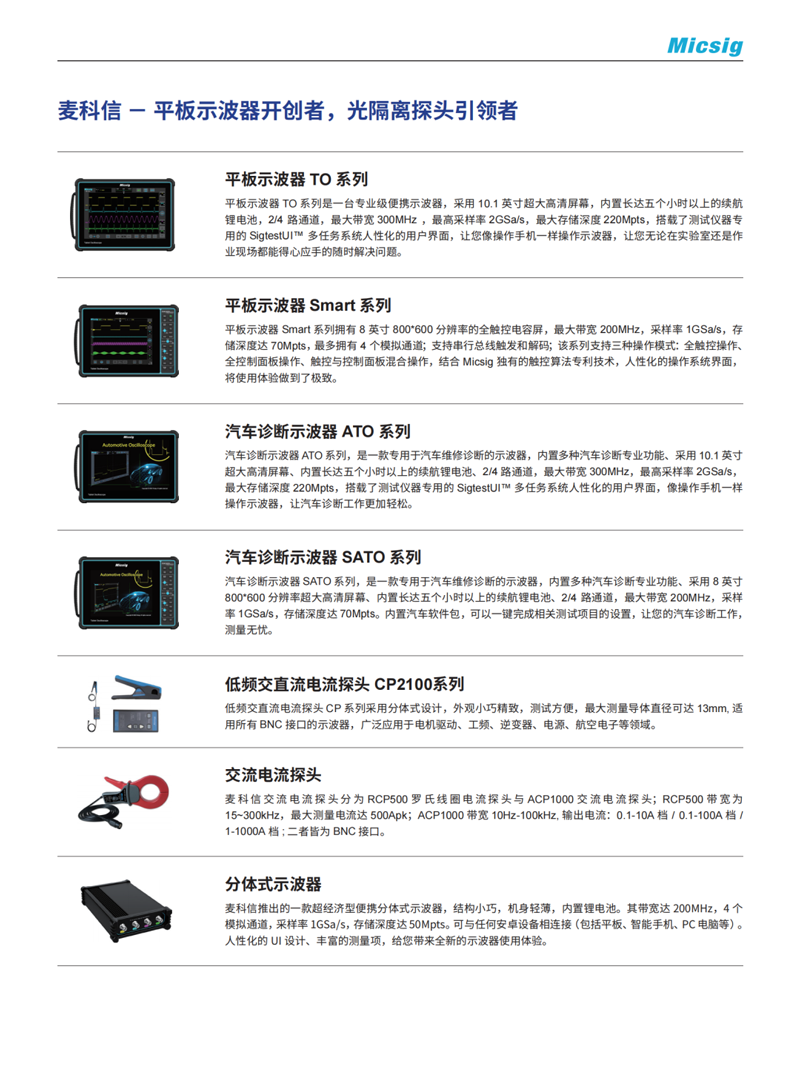 麦科信产品